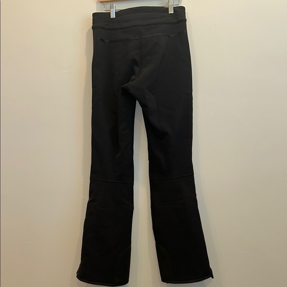 Frauenschuh Christie Jet Black Flared Ski Pants with Zipper Details - Picture 10 of 15